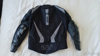 moto bunda IXS textil / koza velkost 52 - 3
