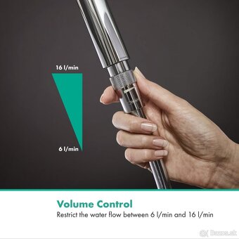 hansgrohe sprchová hadica 28248000 VolumeControl - 3