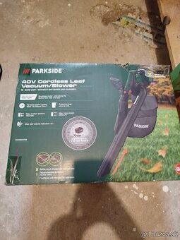 PARKSIDE® Aku vysávač/fúkač lístia PLSA 40-Li D2 – bez aku - 3