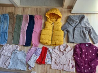 Balík dievčatko 86-104, topanky. Aj nove nieco. - 3