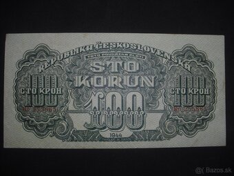 predam Ceskoslovenske bankovky 1944 1945 1985 - 3