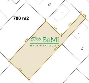 Pozemok 780 m2 Cabaj - Čápor (časť Cabaj) ID 351-14-MIG - 3