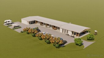 Pozemok s projektom a stavebným povolením na výstavbu ubytov - 3