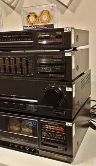 Zostava TECHNICS A03 = tuner, equalizer, zosilnovac , 2-deck - 3