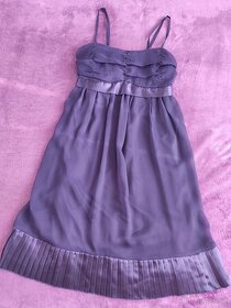 Spoločenské šaty krátke fialové, veľkosť S - 3