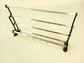 Nástenný vešiak art deco - hliníkový D82 - coat-rack - 3