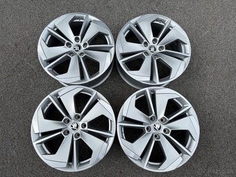 ORIGINAL ŠKODA OCTAVIA RS DISKY 5x112 R18 TOP - 3