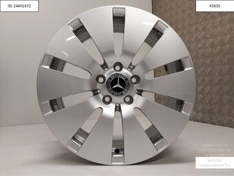 Mercedes C Klass orig. alu disky dvojrozmer R17 5x112 1222 - 3