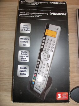 Predám nový,dialkový,digital.ovladač TV - 10v1. - 3