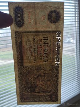 1000 korun 1940, Slovensky stat - 3