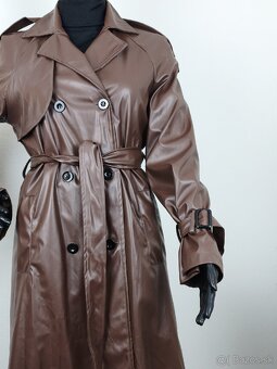 Dámsky kožený kabát - 3