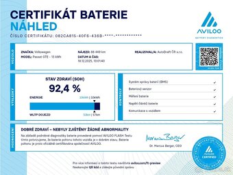 VW Passat B8 GTE 1.4 TSI Hybrid 160kW DSG - záruka Autodraft - 3