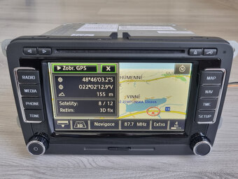 Skoda Columbus 2014 RNS510 Navi LED SSD Mapy V17 2020 - 3