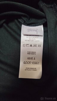 Stüssy Fuzzy Dice Tee dark green/orange - 3