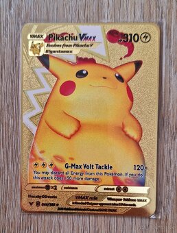 Kovové pokémon karty - 3