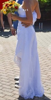 Svadobné šaty atypický strih - 3