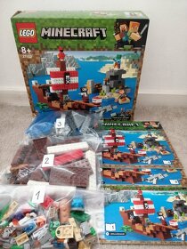 Lego Minecraft 21152 Pirátska loď - 3
