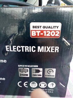 Stavebné miešadlo Bultech / 3150W + 2 ks nástavce - 3