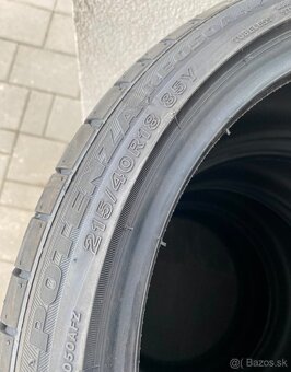 215/40/18 bridgestone potenza RUN FLAT - letne - 3