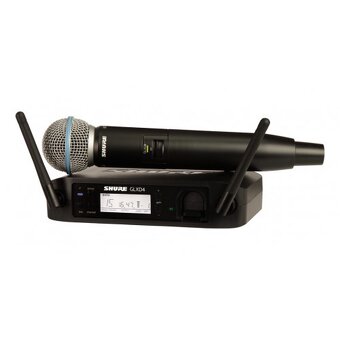 4x Shure GLXD4, 2x GLXD Beta58,1x SM58, 3x GLXD1 bodypack - 3