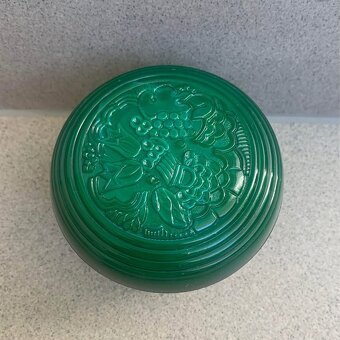 Malachitove sklo-sviecka - 3