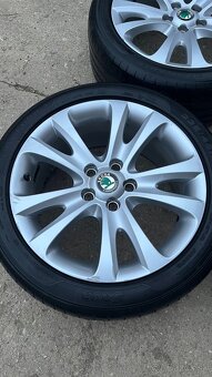 Originálne disky Skoda R17 + pneu - 3