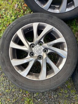 Hlinikove disky r16 toyota + pneu - 3