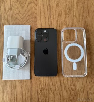 iPhone 15 Pro 128 gb Black Titanium v záruke + príslušenstvo - 3