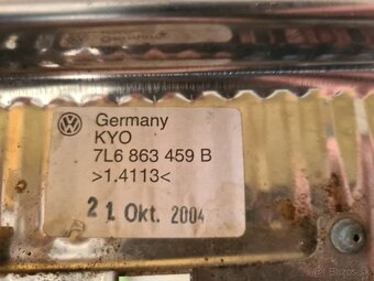 Chrómová lišta kufra VW Touareg 7l - 3