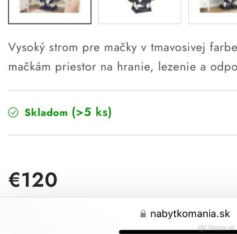 Škrabadlo-strom pre mačky - 3