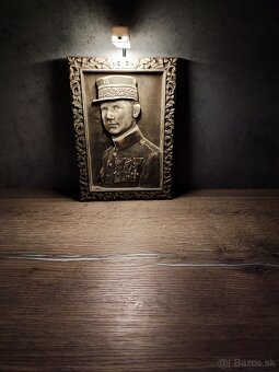 Fotoportrét Milan Rastislav Štefánik, drevený obraz - 3