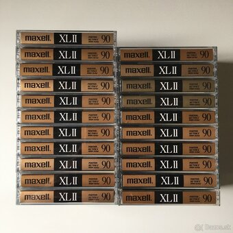 AUDIOKAZETY - MC KAZETY - MAXELL XL II 90 CHROME - 3