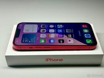 Predám ako nový Apple iPhone 13 Product Red 128GB - 3