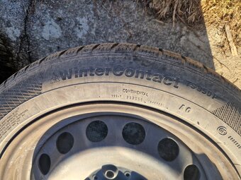 Zimne pneu 225/50 r17 Continental na diskoch BMW - 3