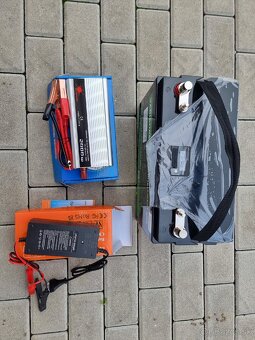 Batéria pre rybárov 12,8V 180Ah + menič a nabíjačka - 3