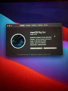 MacBook Pro 15-inch core i7 - 3