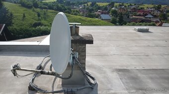 satelitná parabola satelit sirka 60cm s držiakom na stenu - - 3