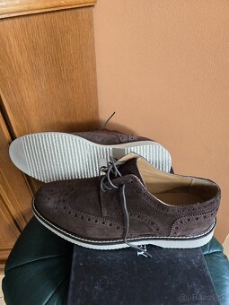 Predám nové kožené panske topanky veľkosť 42 - 3