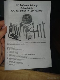 Strelecka stolička otocna o 360° - 3