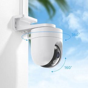 Otočná 360⁰ WiFi Kamera Xiaomi CW400 so Super 2.5K Obrazom - 3