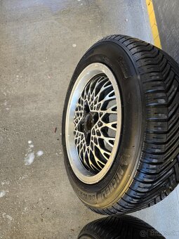 Predám dobové elektróny R14 4x100 na Škoda Felícia + gumy - 3