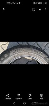 PREDÁM ZIMNÉ PNEUMATIKY MICHELIN. - 3