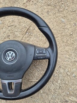 Predám trojramenny kožený volant s airbagom pre VW GROUP - 3