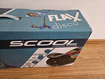 Detská kolobežka - S'COOL flaX disco kids modrá - 3