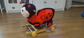 Hojdacie kreslo Lienka s kolieskami - 3