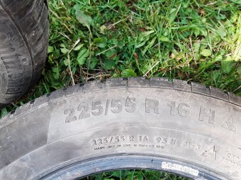 225/55R16 zimné pneumatiky 5mm continental - 3