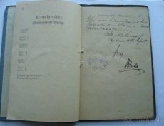Stará knižka podomového predaja - 1886 - 3