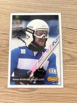 Podpísané fotky/karty originálne autogramy športovci - 3