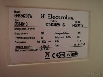 Predám chladničku s mrazničkou ELECTROLUX - 3