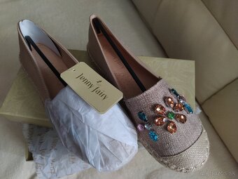 NOVÉ béžové espadrilky Jenny Fairy veľ. 37 (osobný odber) - 3